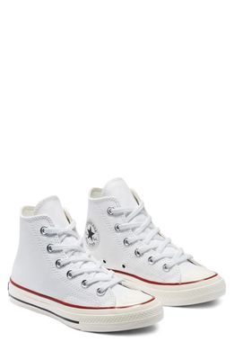 Converse Chuck Taylor® All Star® 70 High Top Sneaker in White/Garnet/Eg