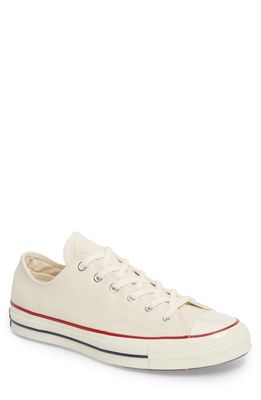 Converse Chuck Taylor® All Star® 70 Low Top Sneaker in Parchment/Garnet/Egret