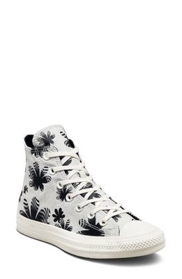 Converse Chuck Taylor® All Star® Hi Heatwave Floral Sneaker in Light Bone/Egret/Black