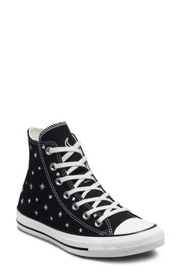 Converse Chuck Taylor® All Star® High Top Sneaker in Black/Egret/Vintage White