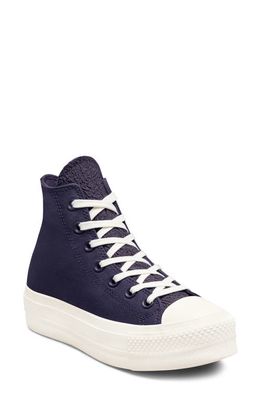 Converse Chuck Taylor® All Star® High Top Sneaker in Dark Raisin/Egret