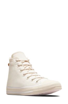 Converse Chuck Taylor® All Star® High Top Sneaker in Egret/Ivory/Decade Pink
