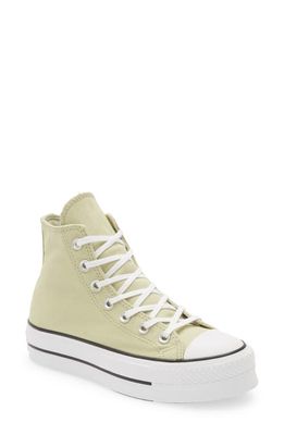 Converse Chuck Taylor® All Star® High Top Sneaker in Olive Aura/White/Black