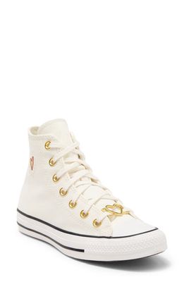 Converse Chuck Taylor® All Star® High Top Sneaker in Vintage White/White/Brick