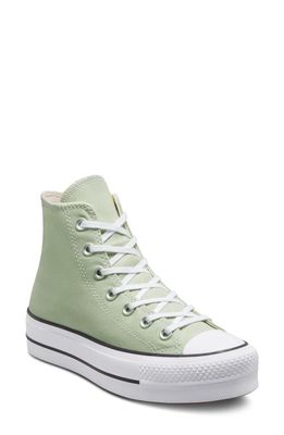 Converse Chuck Taylor® All Star® Lift High Top Platform Sneaker in Summit Sage/White/Black