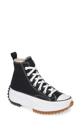 Converse Chuck Taylor® All Star® Run Star Hike High Top Platform Sneaker in Black/White/Gum