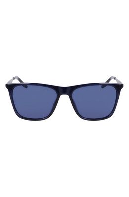 Converse Elevate 56mm Square Sunglasses in Crystal Obsidian
