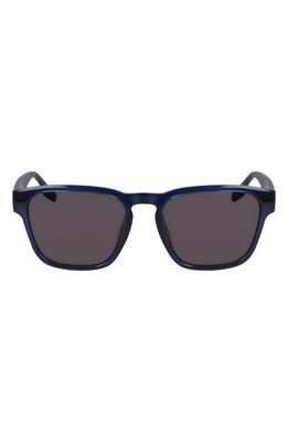 Converse Fluidity 53mm Square Sunglasses in Crystal Converse Navy