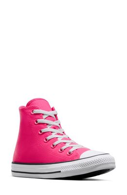 Converse Gender Inclusive Chuck Taylor All Star High Top Sneaker in Neo Pink/White/Black