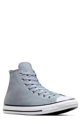 Converse Gender Inclusive Chuck Taylor All Star Leather High Top Sneaker in Heirloom Silver/Origin Story