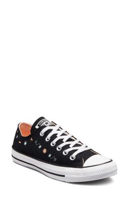 Converse Gender Inclusive Chuck Taylor® All Star® Oxford Sneaker in Black/Cheeky Coral/White