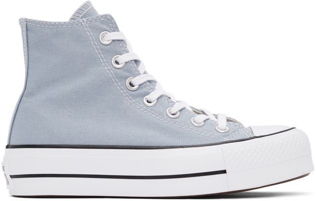Converse Grey Chuck Taylor All Star Lift High Sneakers
