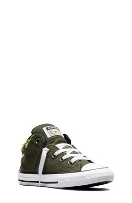Converse Kids' Chuck Taylor All Star Axel Mid Sneaker in Forest Shelter/Grassy/White