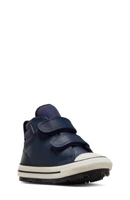 Converse Kids' Chuck Taylor All Star Berkshire Water Repellent Sneaker in Obsidian/Uncharted Waters
