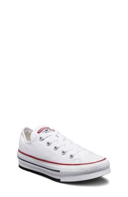 Converse Kids' Chuck Taylor All Star EVA Lift Sneaker in White/Garnet/Navy