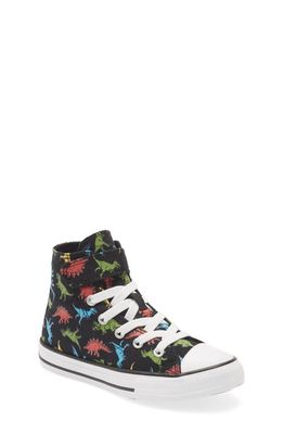 Converse Kids' Chuck Taylor All Star High Top Sneaker in Black/Soft Red/Baltic Blue