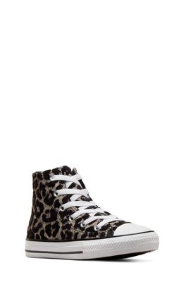 Converse Kids' Chuck Taylor All Star High Top Sneaker in Light Fawn/Black/White
