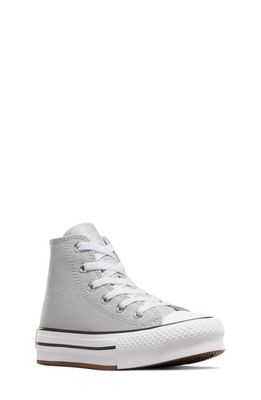 Converse Kids' Chuck Taylor® All Star® EVA Lift High Top Platform Sneaker in Mouse/White/Black