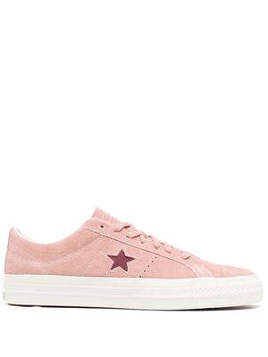 Converse One Star Pro OX low-top suede sneakers - Pink