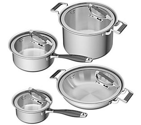 CookCraft by Candace 8-Piece Cookware Set