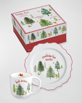 Cookies For Santa Mug & Plate Set