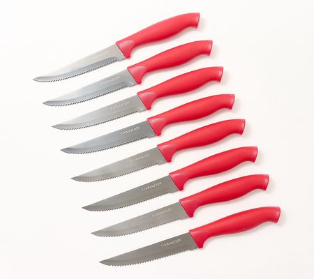 Cooking Light Set of 8 Titanium Coated Steak Knives