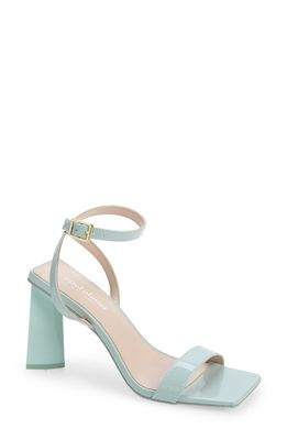 Cool Planet by Steve Madden Sculpted Ankle Strap Sandal in Sage Patent