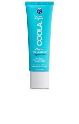 COOLA Fragrance Free Classic Organic Face Sunscreen Lotion SPF 50 in Beauty: NA.