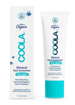 Coola Mineral Sheer Matte Fragrance-Free Face Lotion SPF 30
