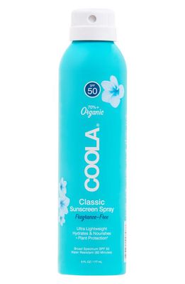 COOLA® Suncare Classic Sunscreen Spray Fragrance-Free Broad Spectrum SPF 50