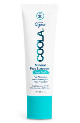 COOLA® Suncare Mineral Face Sunscreen Lotion Sheer Matte SPF 30