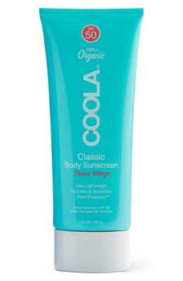 COOLA Suncare Guava Mango Classic Body Organic Sunscreen Lotion SPF 50