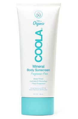 COOLA Suncare Mineral Body Organic Sunscreen Lotion SPF 50