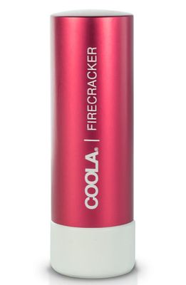 COOLA Suncare Mineral Liplux Organic Tinted Lip Balm SPF 30 in Firecracker