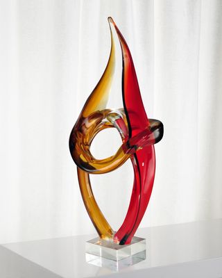 Copeland Decorative Art Glass Sculpture