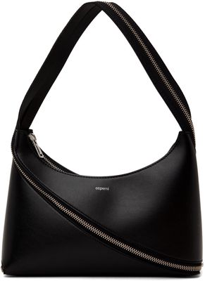 Coperni Black Zip Baguette Bag