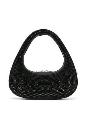 Coperni crystal-embellished Swipe bag - Black