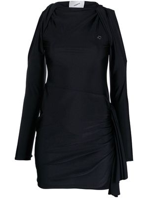 Coperni cut-out bodycon mini dress - Black