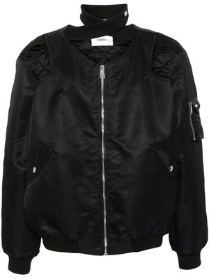 Coperni cut-out bomber jacket - Black