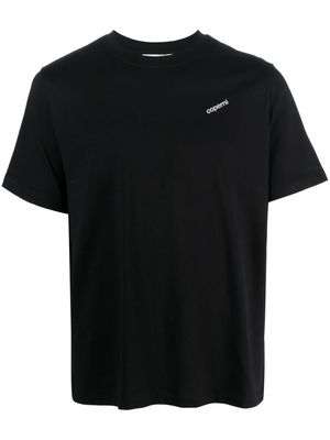 Coperni embroidered-logo short-sleeve T-shirt - Black