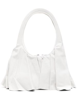 Coperni Ghost Swipe leather shoulder bag - White