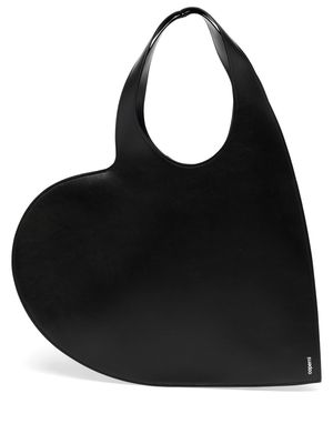 Coperni heart-shaped tote bag - Black
