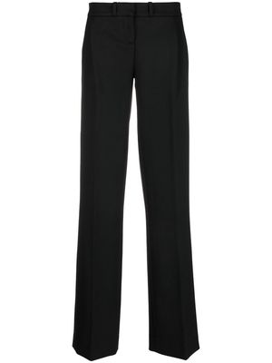 Coperni high-waist straight-leg trousers - Black