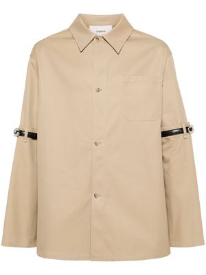 Coperni Hybrid shirt jacket - Neutrals