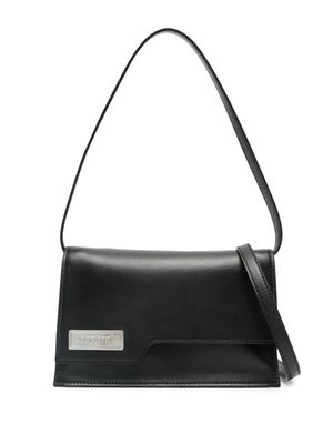 Coperni logo-plaque crossbody bag - Black