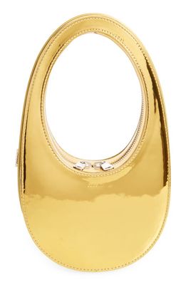 Coperni Mini Swipe Metallic Bag in Gold