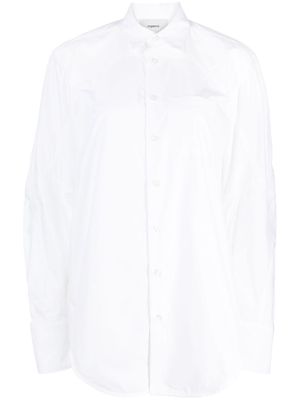 Coperni oversized cotton shirt - White