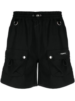 Coperni ring hardware-embellished shorts - Black