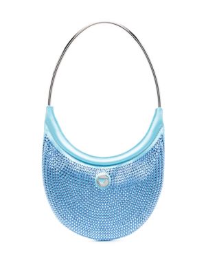 Coperni Ring Swipe embellished tote bag - Blue
