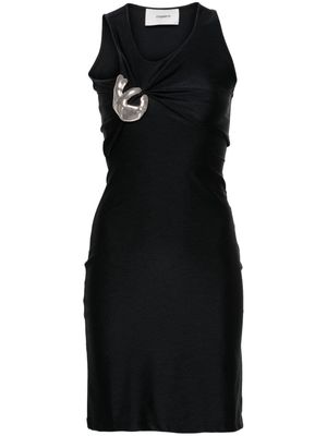 Coperni Single Emoji dress - Black
